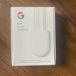 Google Nest Thermostat Accessory in White